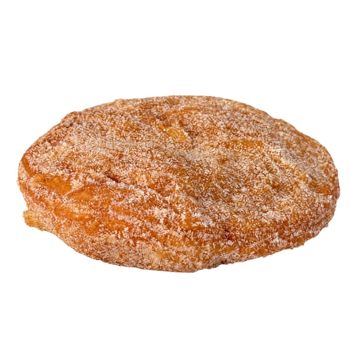 Appelbeignet, zijkant