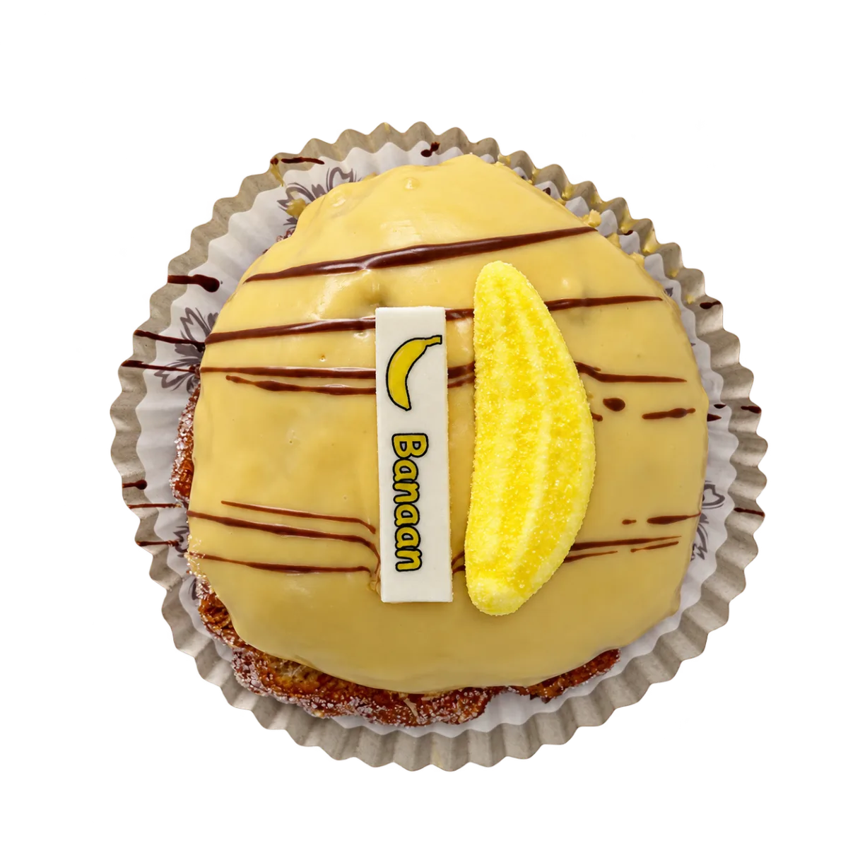 Bananenbol, bovenkant