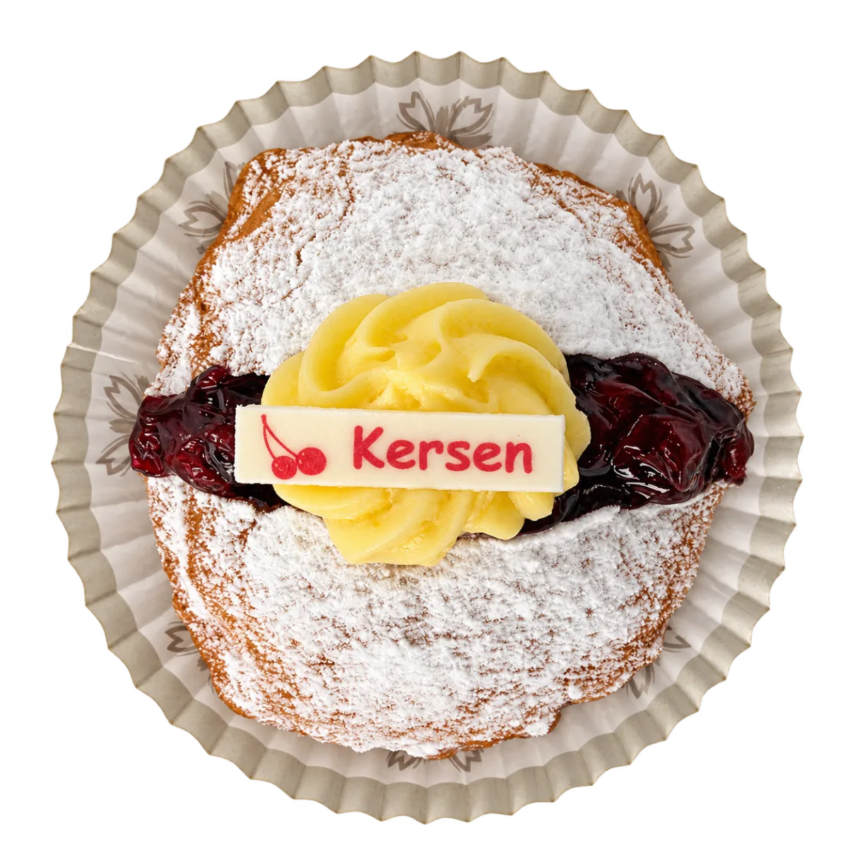Kersenbol, bovenkant
