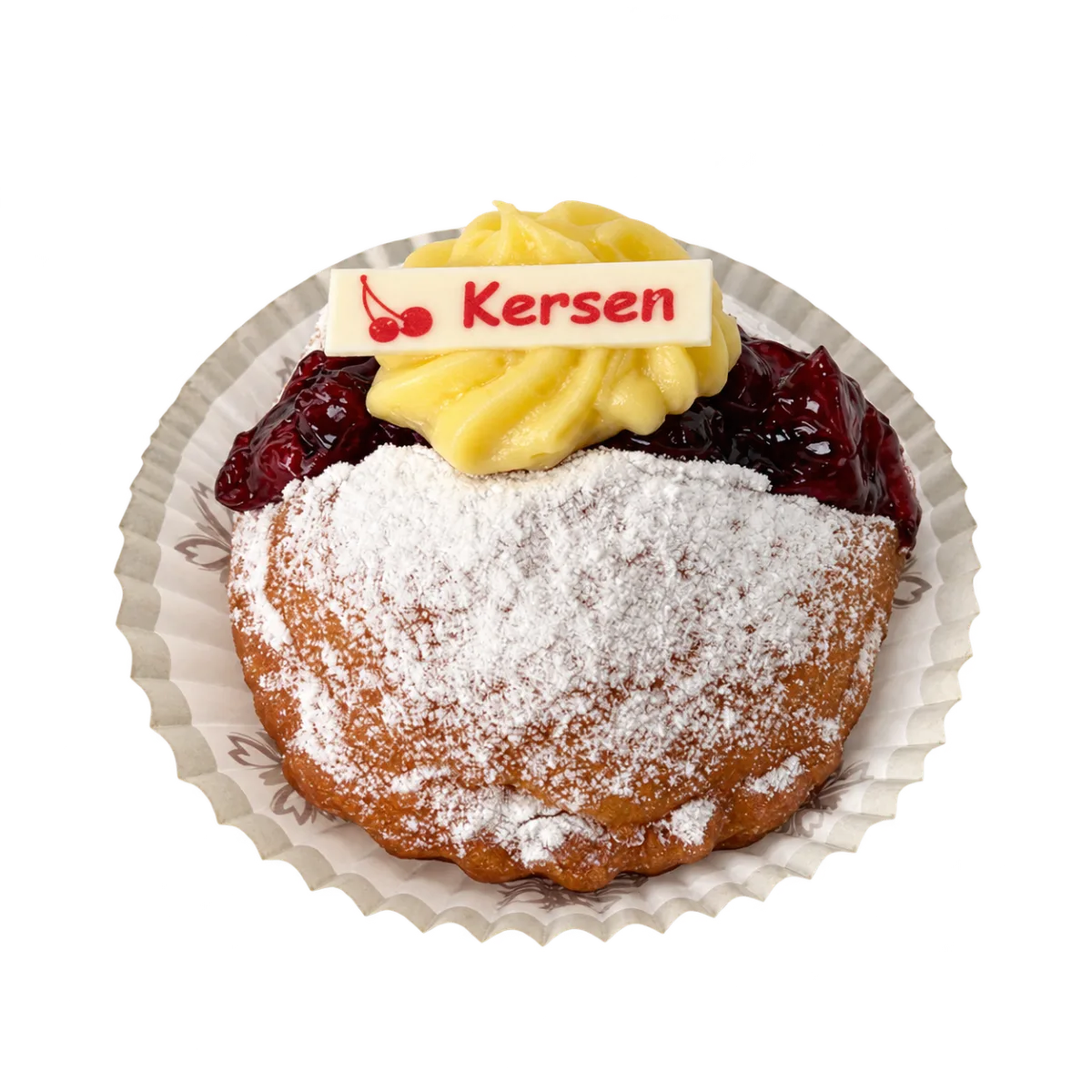 Kersenbol, zijkant