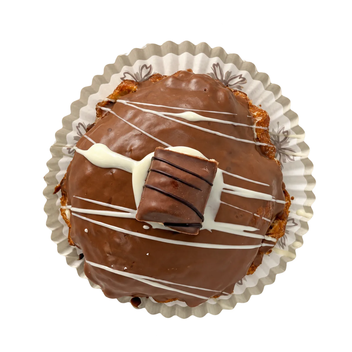 Kinder Bueno bol, bovenkant