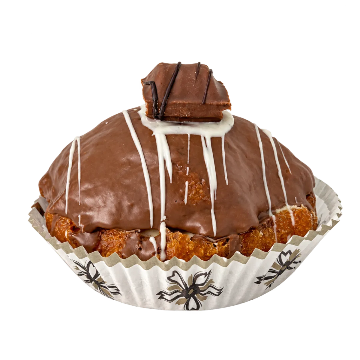 Kinder Bueno bol, zijkant